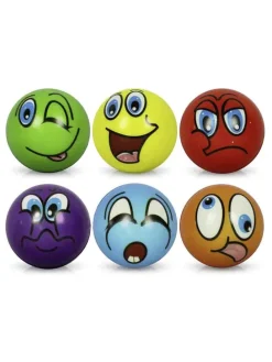 6er-Set: Anti-Stress-Bälle in Bunt - Ø 6 cm