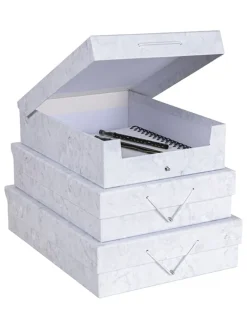 3er-Set: Aufbewahrungsboxen 