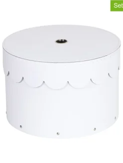 2er-Set: Aufbewahrungsboxen "Wilma" in Weiß