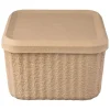 2er-Set: Aufbewahrungsboxen "Redo" in Beige - (B)30 x (H)20 cm