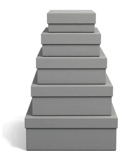 5er-Set: Aufbewahrungsboxen 