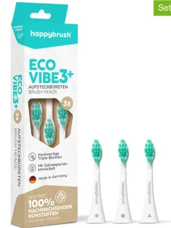 3er-Set: Aufsteckbürsten "Eco Vibe3+"