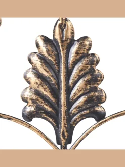 2er-Set Badezimmerregal SICILY in Schwarz