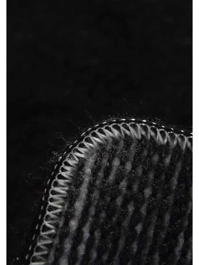 2er-Set: Badvorleger "Havai" in Schwarz