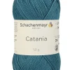 10er-Set: Baumwollgarne ''Catania'' in Petrol - 10x 50 g