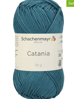 10er-Set: Baumwollgarne ''Catania'' in Petrol - 10x 50 g