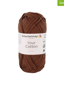 10er-Set: Baumwollgarne ''Your Cotton'' in Braun - 10x 50 g