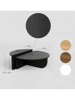 2er-Set: Beistelltisch 