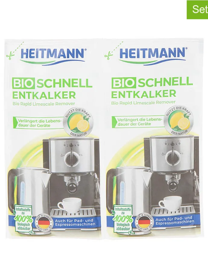 5er-Set: Bio-Entkalker, je 2x 25g