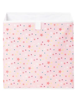 2er-Set: Boxen in Rosa - (B)33 x (H)33 x (T)33 cm