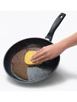 3er-Set: Bratpfannen in Grau