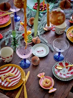 2er-Set: Brotteller ''Caramella'' in Rosa/ Türkis - Ø 16 cm