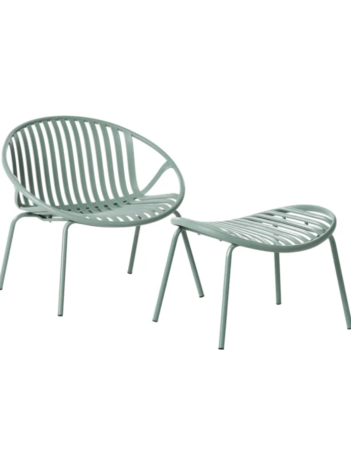 4er-Set Cocktailsessel CASPERIA in Grün