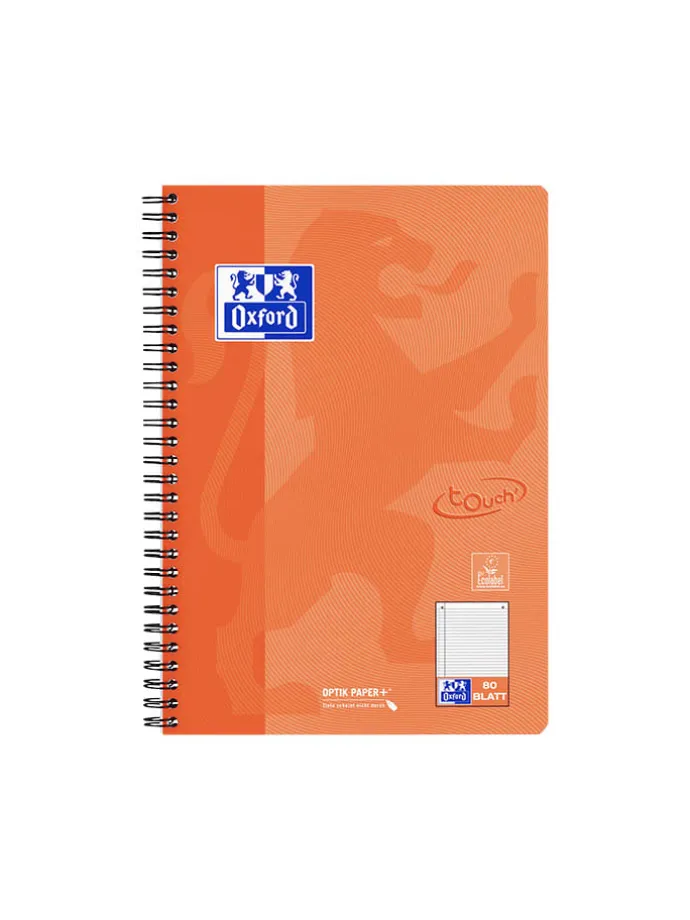 2er-Set: Collegeblöcke "Touch" in Bunt - DIN B5