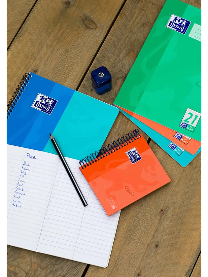 2er-Set: Collegeblöcke "Touch" in Bunt - DIN B5