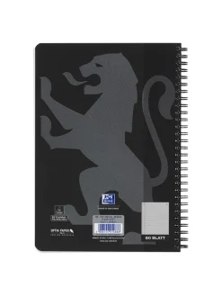 2er-Set: Collegeblöcke "Touch" in Schwarz - DIN B5