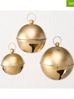 3er-Set: Dekohänger "Annabella" in Gold