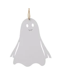 2er-Set: Dekohänger "Ghostie" in Weiß