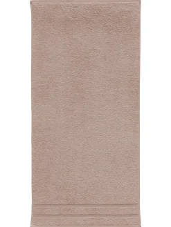 2er-Set: Duschtücher "Brooklyn" in Taupe