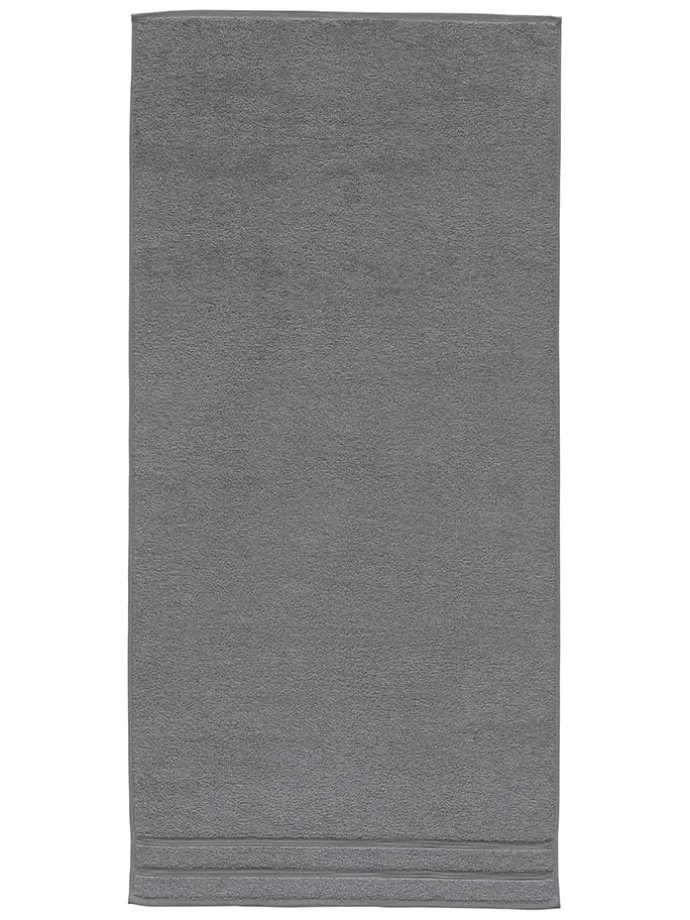2er-Set: Duschtücher "Brooklyn" in Dunkelgrau