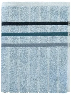 2er-Set: Duschtücher "Ohio" in Hellblau