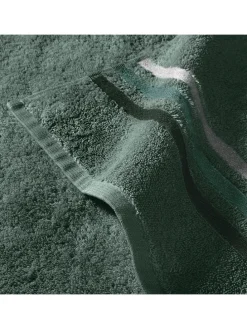 2er-Set: Duschtücher "Skyline" in Grün