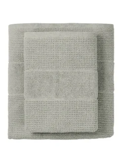 2er-Set: Duschtücher "Turin" in Grau