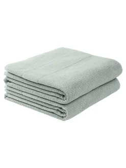 2er-Set: Duschtücher "Turin" in Petrol