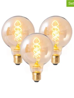 3er-Set: E27 LED-Leuchtmittel "Dilly" in Warmweiß - EEK G (A bis G)