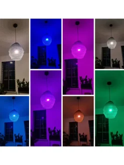 5er-Set: E27 LED-Leuchtmittel in Bunt - EEK G (A bis G)