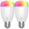 2er-Set: E27 LED-Leuchtmittel in Bunt - EEK G (A bis G)