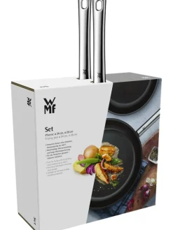 2er-Set: Edelstahl-Bratpfannen "Devil"