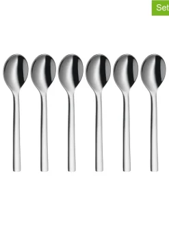 6er-Set: Edelstahl-Espressolöffel "Nuova" - (L)11 cm