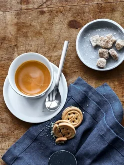 6er-Set: Edelstahl-Kaffeelöffel "Nuova" - (L)13,5 cm