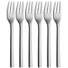 6er-Set: Edelstahl-Kuchengabeln ''Nuova 233'' - (L)16 cm