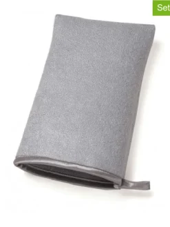 2er-Set: Edelstahl-Reinigungshandschuhe in Silber