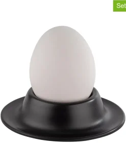 4er-Set: Eierbecher in Schwarz - (H)2 x Ø 8,5 cm