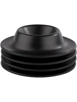 4er-Set: Eierbecher in Schwarz - (H)2 x Ø 8,5 cm