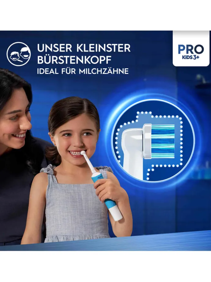 4er-Set: Ersatz-Bürstenköpfe "Pro Kids 3+"