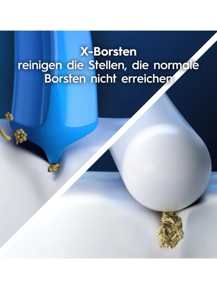 10er-Set: Ersatz-Bürstenköpfe "Pro CrossAction" in Weiß