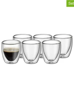 6er-Set: Espressogläser "Kult" in Transparent - 80 ml