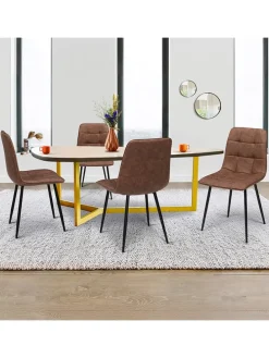 4er-Set: Esszimmerstühle 