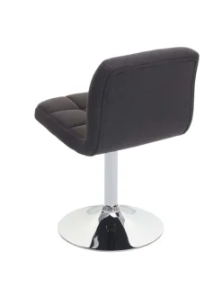 2er-Set Esszimmerstuhl Cadiz drehbar, Dunkelgrau