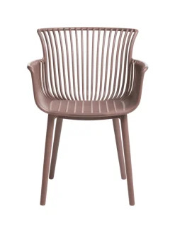 4er-Set Esszimmerstuhl PESARO in Braun