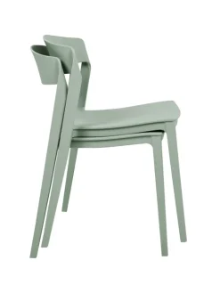 2er-Set Esszimmerstuhl SOMERS in Grün