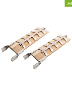 2er-Set: Fischbräter in Hellbraun - (L)55 x (B)16,5 cm