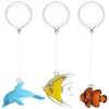 3er-Set: Freischwimmer ''Clownfisch Delfin Fisch'' in Bunt - (L)21 cm