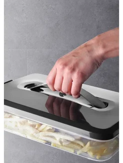 3er-Set: Frischhaltedosen in Hellgrau - (B)30 x (H)21,5 x (T)5 cm