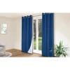 2er-Set: Gardine in Blau - (L)240 x (B)135 cm