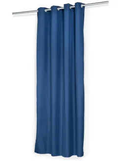 2er-Set: Gardine in Blau - (L)240 x (B)135 cm